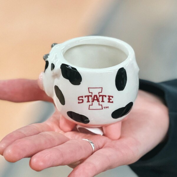 I-State Mini Cow Ceramic Shot Glass